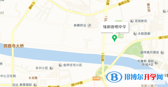 四川省綿陽普明中學(xué)地址在哪里