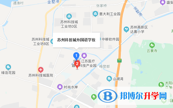 蘇州科技城外國語學(xué)校初中部地址在哪里