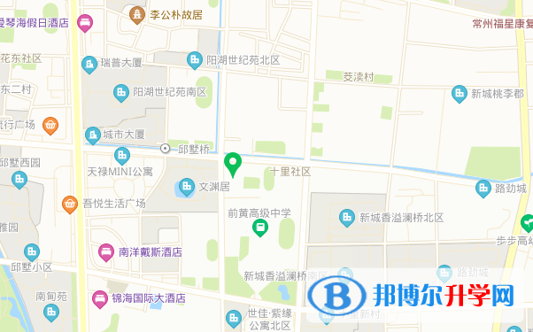 江蘇前黃高級中學(xué)國際分校地址在哪里