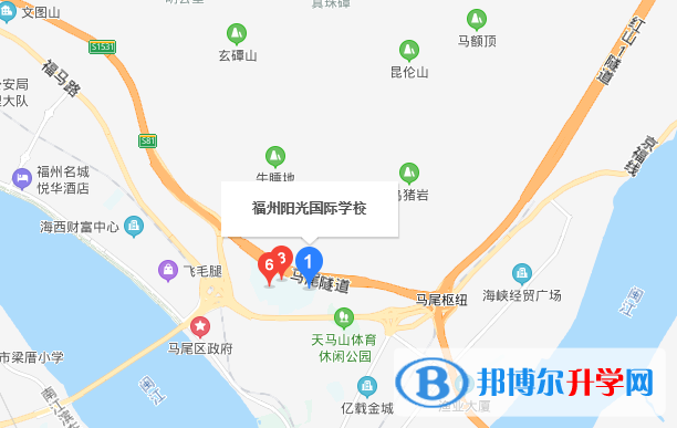 福州陽光國際學(xué)校初中部地址在哪里