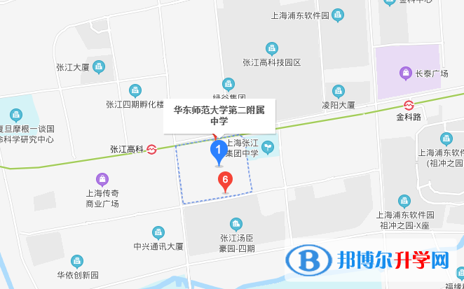 華東師范大學第二附屬中學國際部紫竹校區(qū)地址在哪里