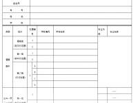 邢臺(tái)2021年中考志愿的樣表