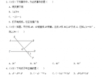 攀枝花2021年歷年中考卷子