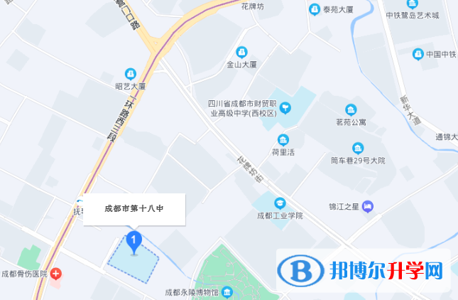 成都市第十八中學(xué)校2022年地址在哪里