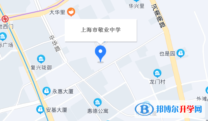 上海市敬業(yè)中學2023年地址在哪里 